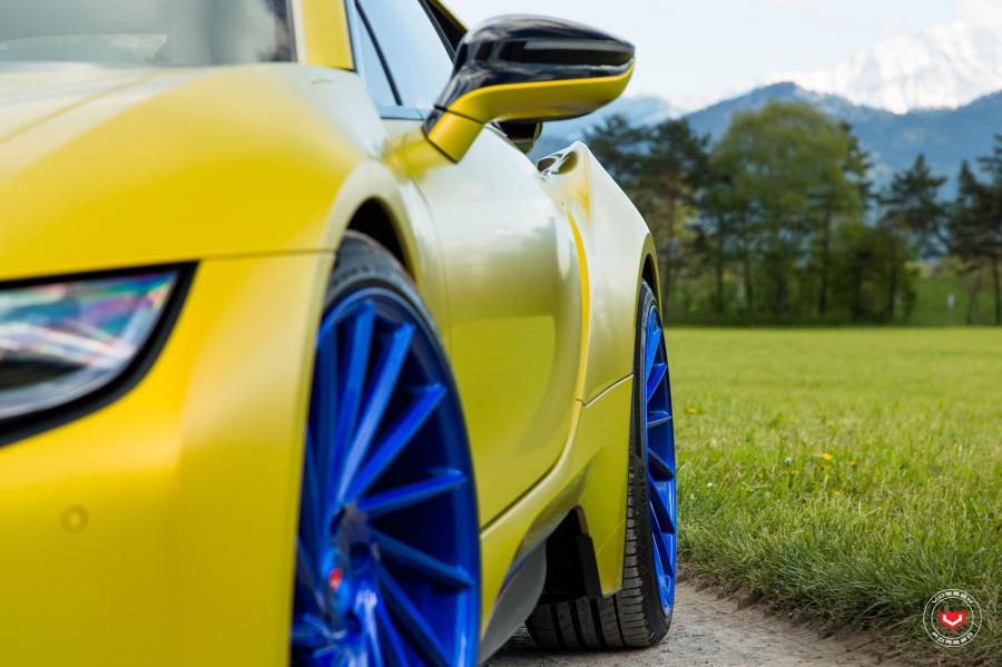 BMW i8 on Vossen Wheels (VPS-305T) 2016 года  (фото 70 из 81)